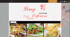 Desktop Screenshot of ling-express.com